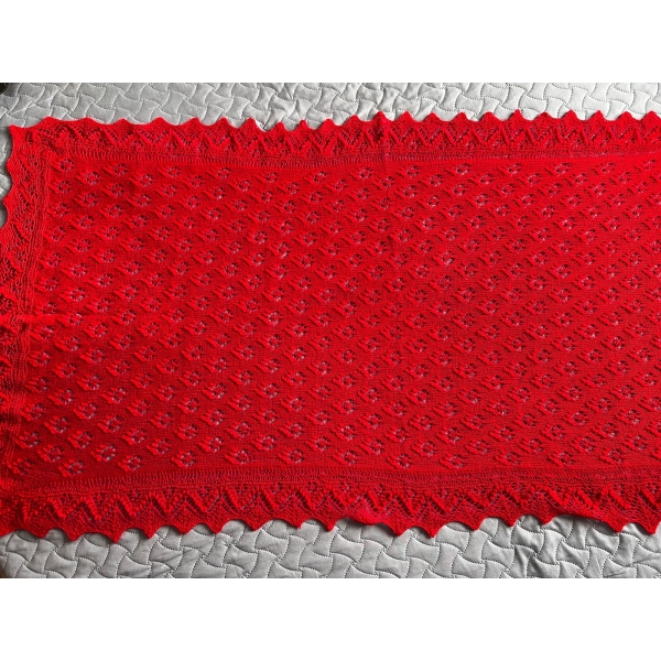Haapsalu lace shawl with berry pattern - Image 2